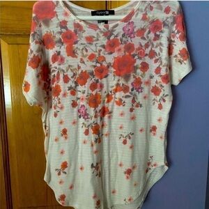 Forever 21 Floral Tunic top